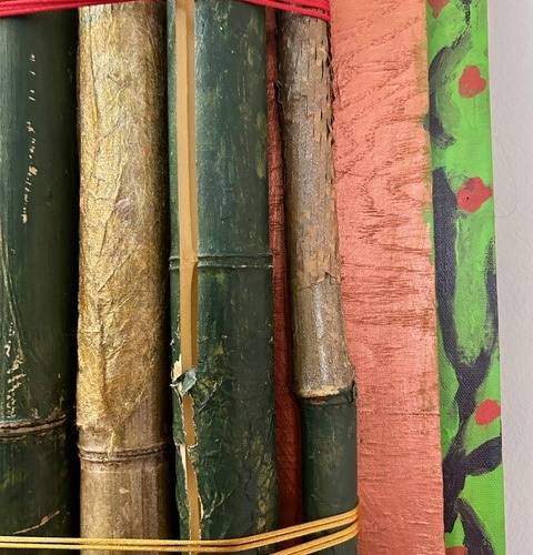 Totem to a green earth (detail)