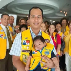Father and Son matching vests Panama